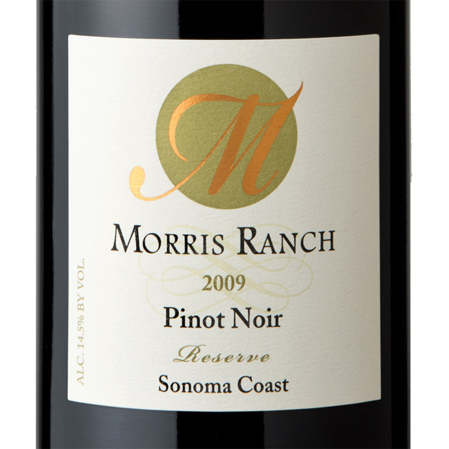 2009 Morris Ranch Pinot Noir