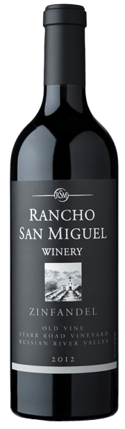 2012 Rancho San Miguel Zinfandel