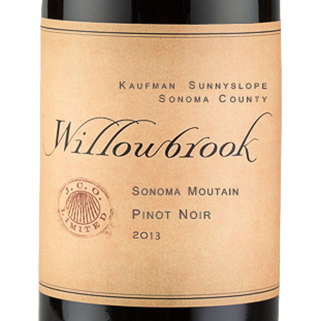 2013 Willowbrook Pinot Noir, Kaufman Vineyard