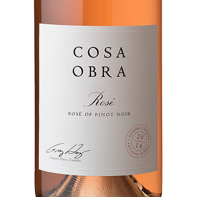 2014 Cosa Obra Rose of Pinot Noir