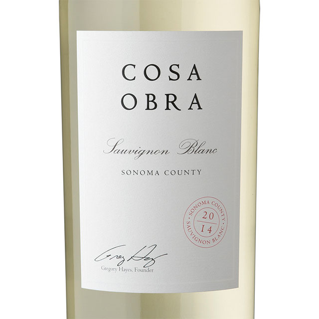 2014 Cosa Obra Sauvignon Blanc