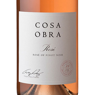 2015 Cosa Obra Rose of Pinot Noir