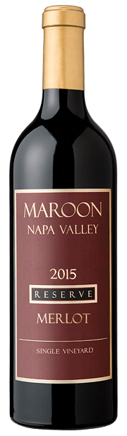2015 Maroon Reserve Napa Merlot