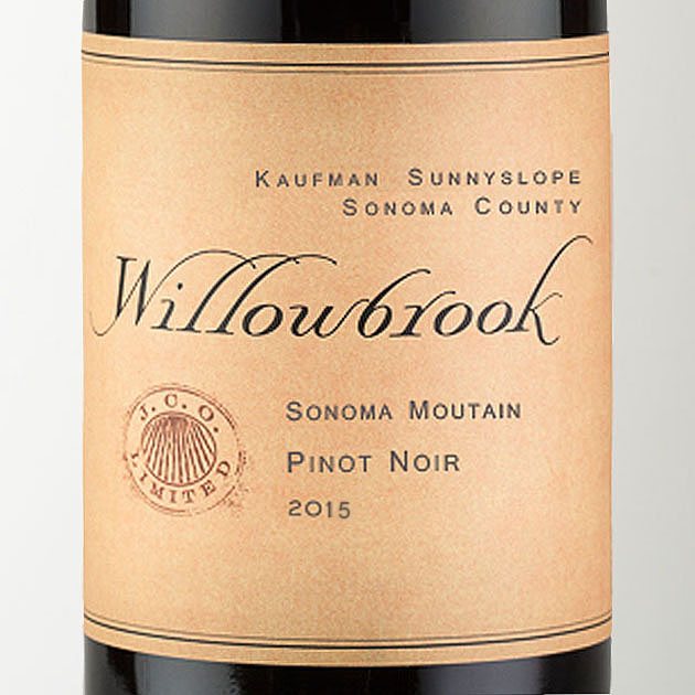 2015 Willowbrook Pinot Noir, Kaufman Vineyard
