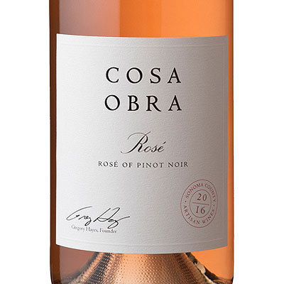 2016 Cosa Obra Rose of Pinot Noir