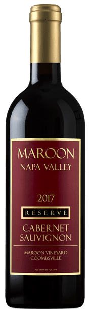 2017 Maroon Reserve Napa Cabernet