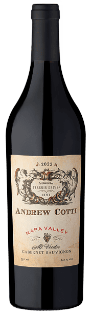 2022 Andrew Cotti Mt Veeder Napa Valley Cabernet Sauvignon