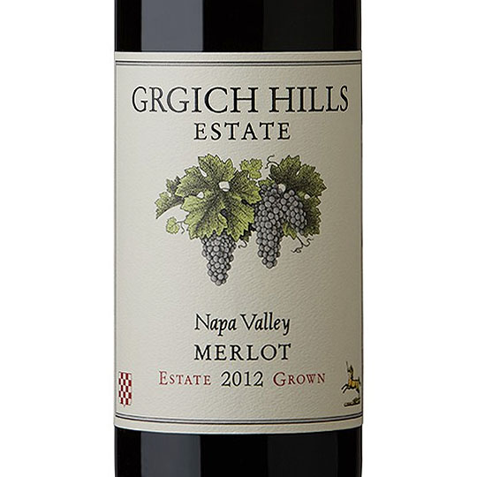 2012 Grgich Hills Estate Merlot