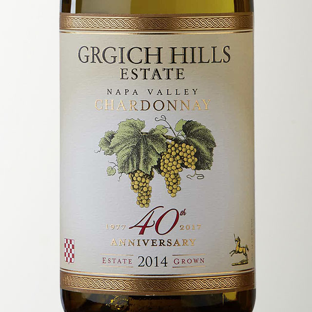 2014 Grgich Hills 40th Anniversary Chardonnay