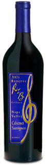 2005 RB Cellars, Reserve Cabernet