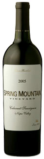 2005 Spring Mountain Cabernet