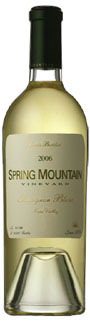 2006 Spring Mountain Sauvignon Blanc
